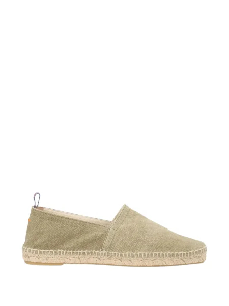 Espadrile Castaner fără toc verde