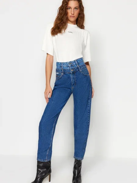 Blugi Trendyol albastru