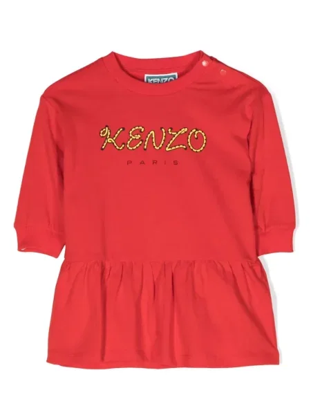 Sukienka dziecięca Kenzo czerwona