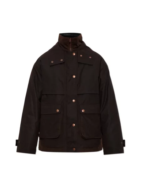 Kurtka puchowa Acne Studios brązowa