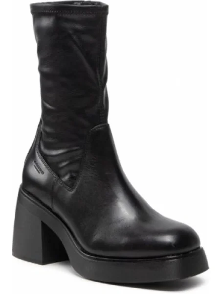 Vagabond Shoemakers bokacsizma Brooke női magassarkú fekete