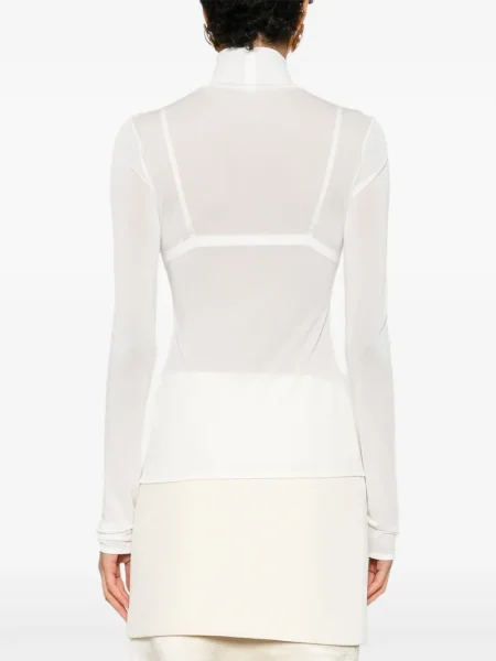 Дълго топ Jil Sander бяло