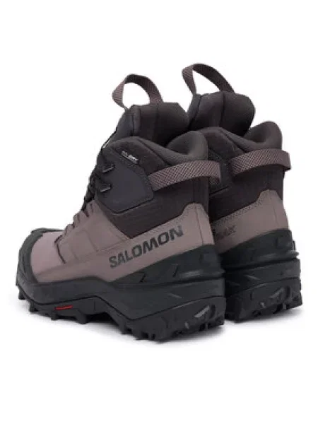Trekkingové kozačky Salomon fialové