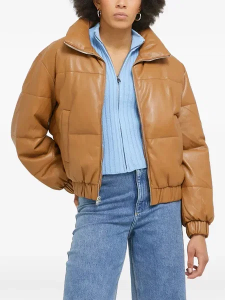 Geacă Abercrombie & Fitch maro