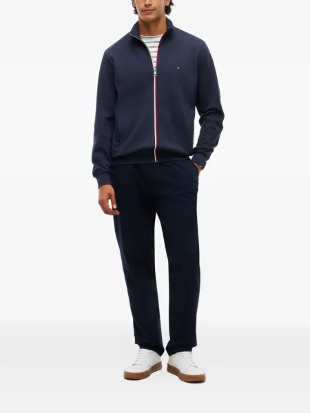 Бягане яке Tommy Hilfiger бродирано синьо