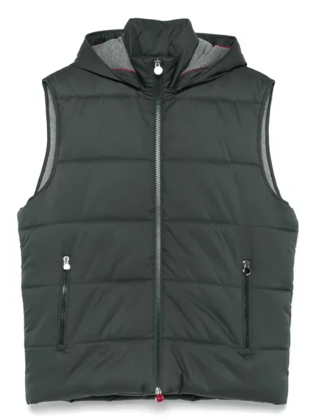 Vestă Kiton cu glugă verde