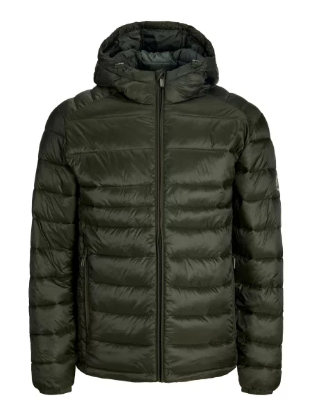 JACK & JONES Geacă de primăvară-toamnă JJEKingsley închis verde