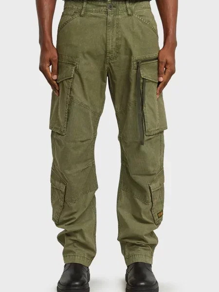 Штани карго G-star Raw зелені