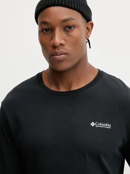 Лонгслив Columbia черный