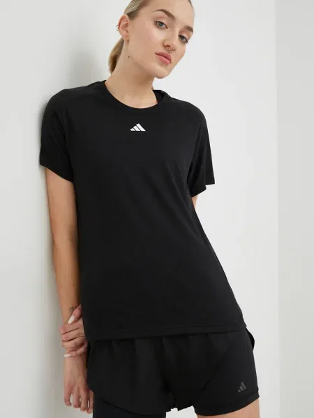 T-shirt adidas AEROREADY Train Essentials Minimal Branding Crewneck TeeBlack S czarna