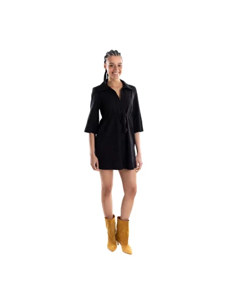 Sukienka koszulowa Marella czarna