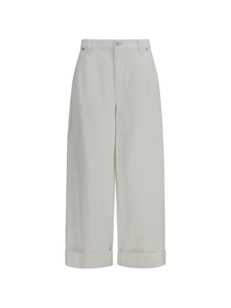 Pantaloni Brunello Cucinelli alb