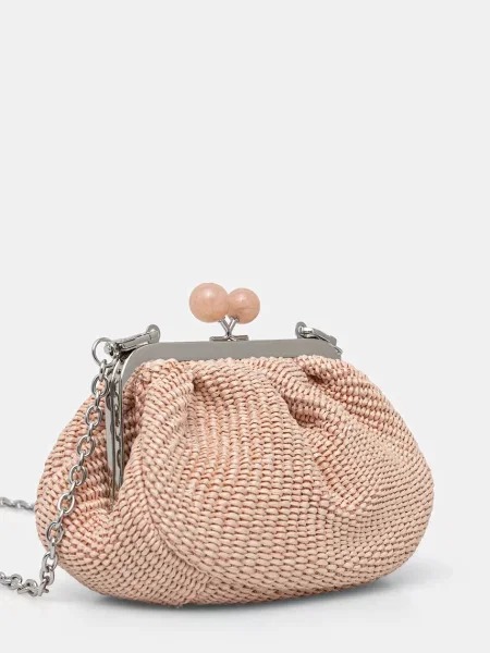 Weekend Max Mara geantă crossbody pentru femei APALMAS roz
