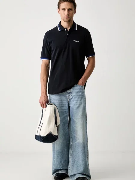 Tricou polo Armani Exchange