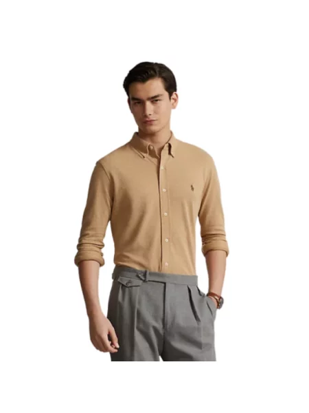 Koszula Ralph Lauren beżowa