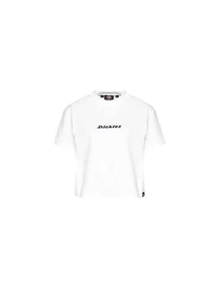 Dickies S/S Loretto W Tee White Kobiety Koszulki Dickies Size: M biały