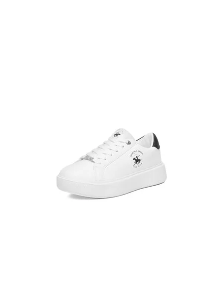 Sneakersy Beverly Hills Polo Club biela