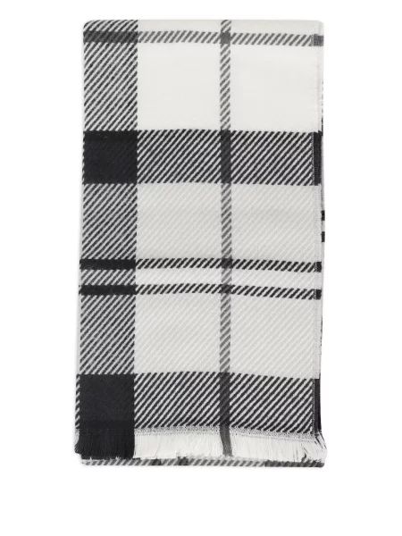 Kötött sál Barbour szürke