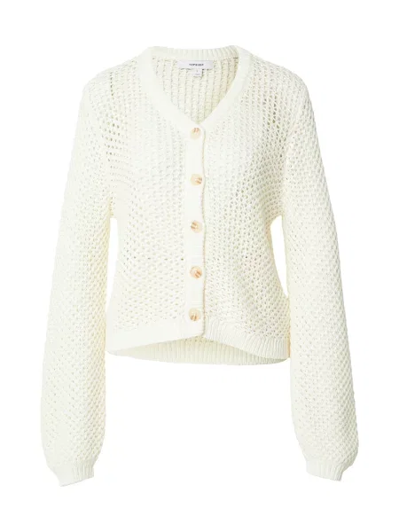 TOPSHOP Kardigan EMELIE slonová kost