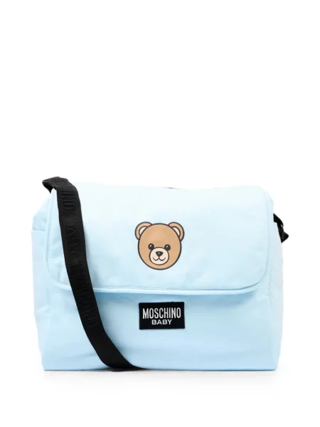 Torba dziecięca Moschino niebieska
