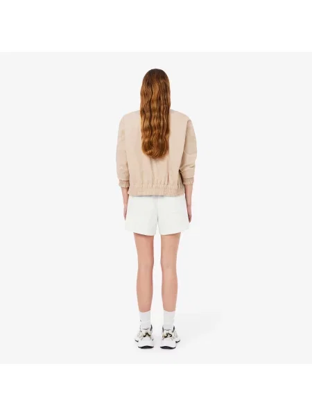 Lacoste Szorty Relaxed Fit białe