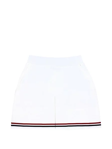 Fustă Thom Browne cu dungi alb