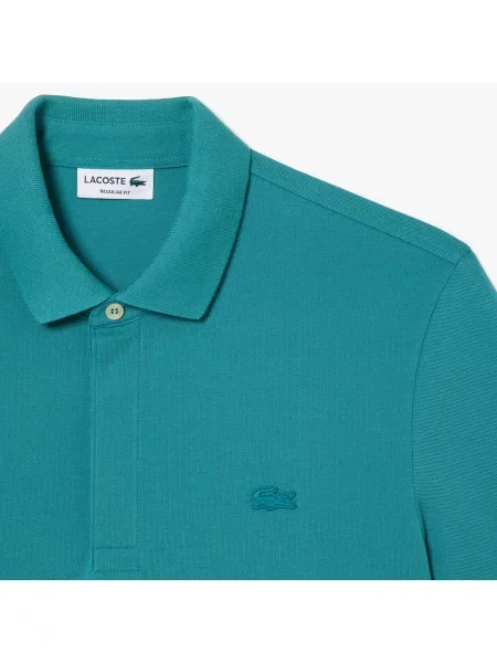 Lacoste Koszulka Polo Smart Paris Z Elastycznej Bawełny niebieska