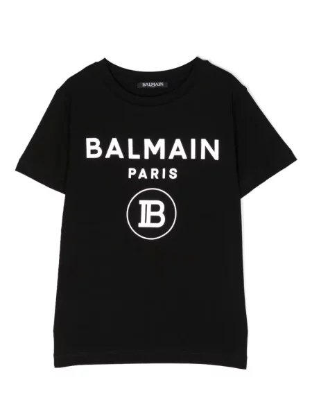 Koszulka dziecięca Balmain czarna