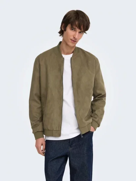 Only & Sons Prechodná bunda ONSLUCAS brokátová