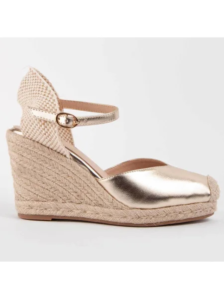 Pantofi Montevita auriu
