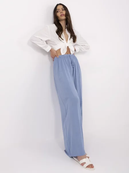 Pantaloni Italy Moda albastru