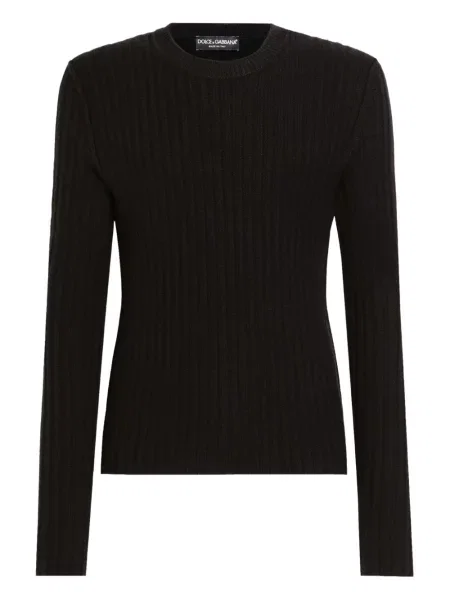 Pulover Dolce & Gabbana de lână negru