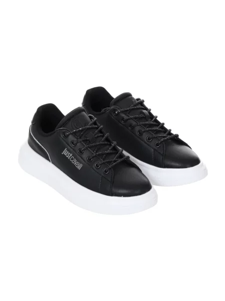 Sneakersy Roberto Cavalli czarne