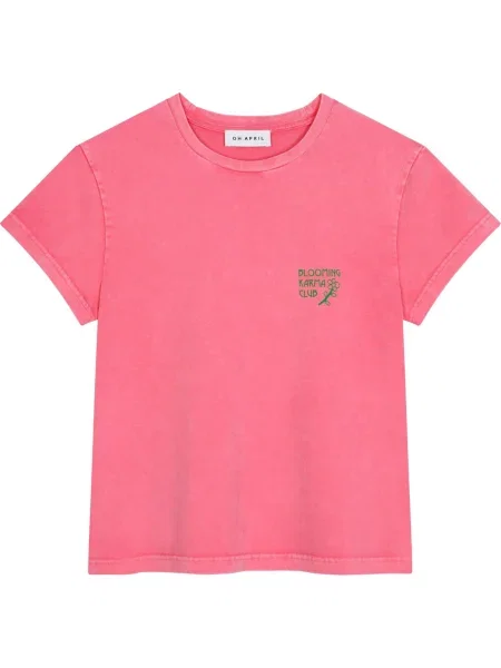 OH APRIL Tricou Bloom / roz verde