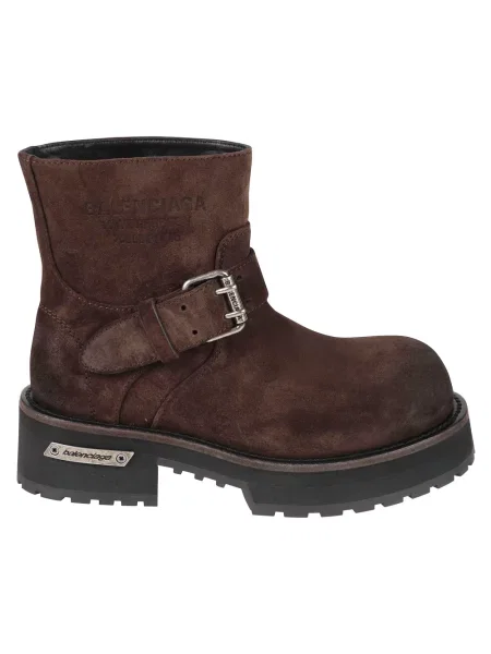 Buty do kostki Balenciaga brązowe