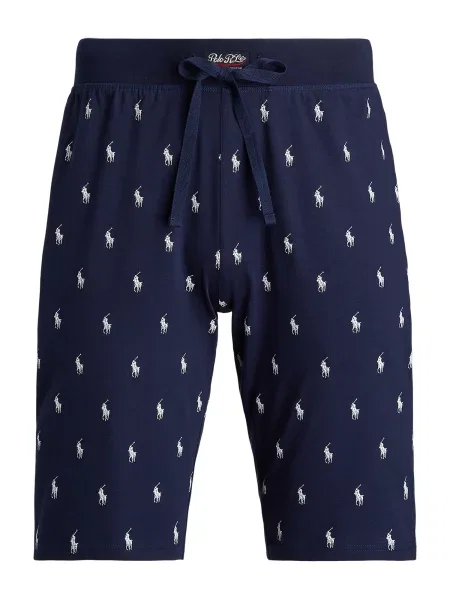 Polo Ralph Lauren Παντελόνι πιτζάμας μπλε νύχτας λευκό
