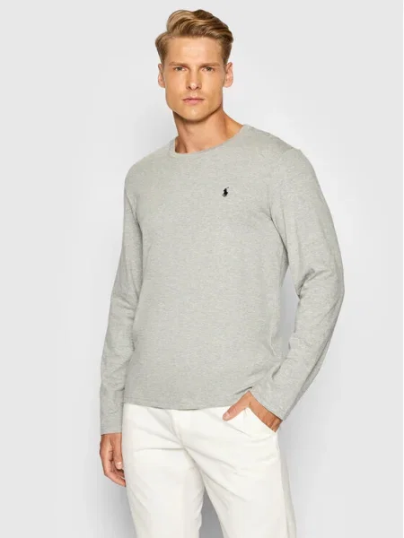 Ralph Lauren Krátke pyžamo / čierna sivá