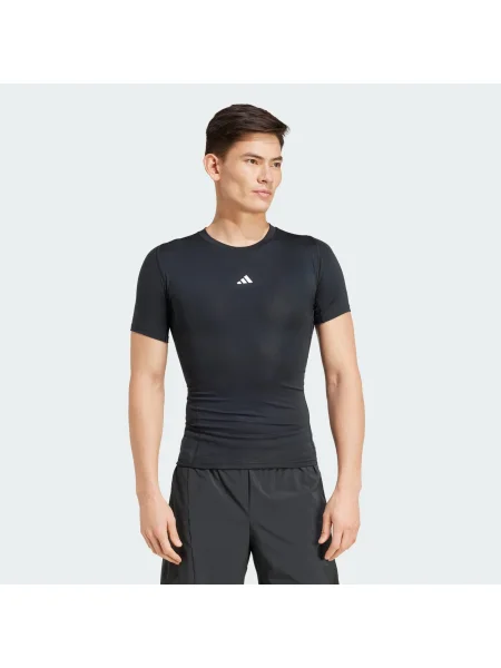 ADIDAS PERFORMANCE Tričko / biela čierna