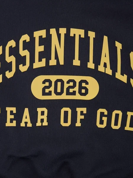 Bluza z kapturem dziecięca Fear Of God Essentials czarna