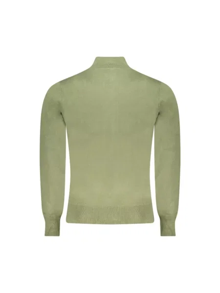 Haftowany sweter North Sails zielony