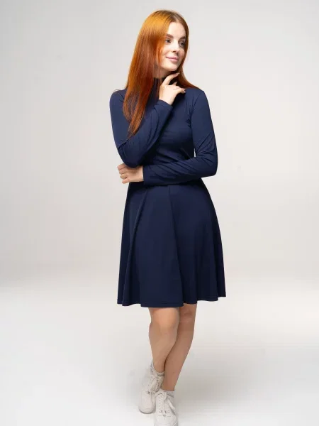 Роза Сукня міні синій