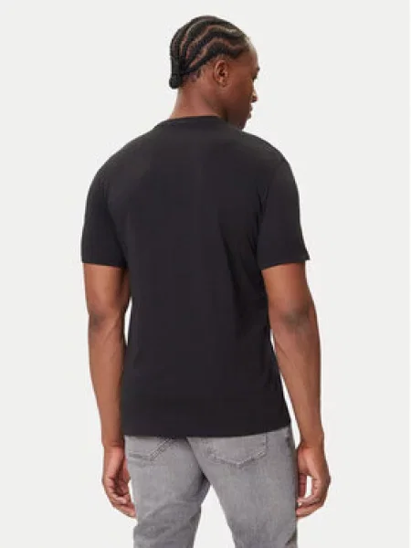 Calvin Klein Jeans T-shirt Glitched Logo crna