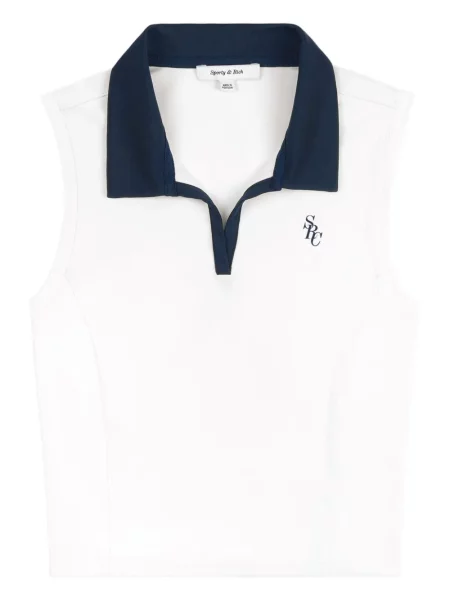 Tricou Sporty & Rich alb