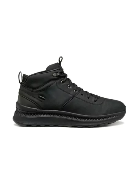 Sneakersy Geox skórzane czarne