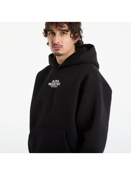 Mikina Alpha Industries Scorpion Cyborg Hoodie Black XL černá
