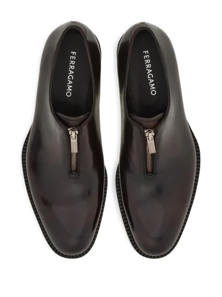Pantofi derby Ferragamo maro