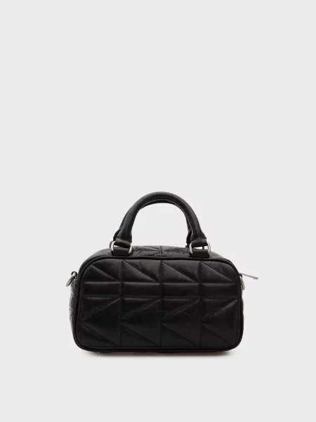Шкіряна сумка Karl Lagerfeld чорна