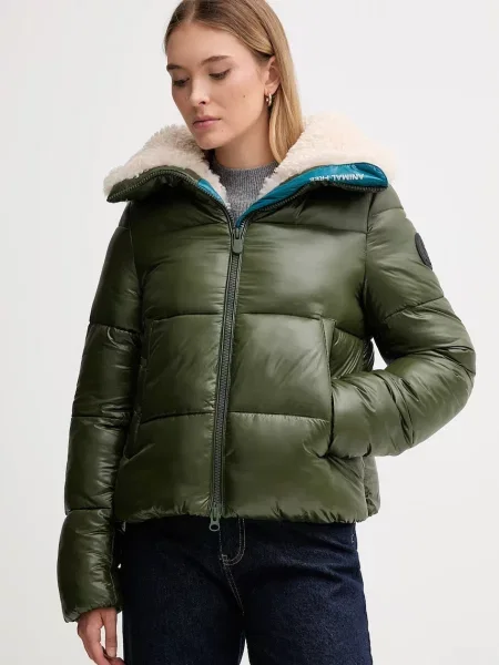 Save The Duck geacă MOMA de iarnă verde