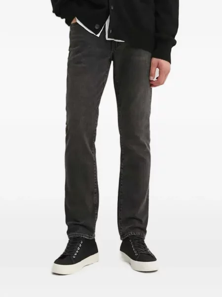 Cardigan Levi's® de catifea cord cu glugă cu buzunare cu nasturi negru