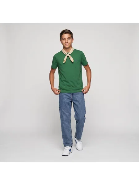 Tricou polo copii Polo Ralph Lauren verde